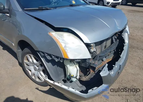 2012 Nissan Sentra 2.0 S from USA, damaged, VIN 3N1AB6APXCL744700